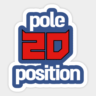 the Pole Position Sticker